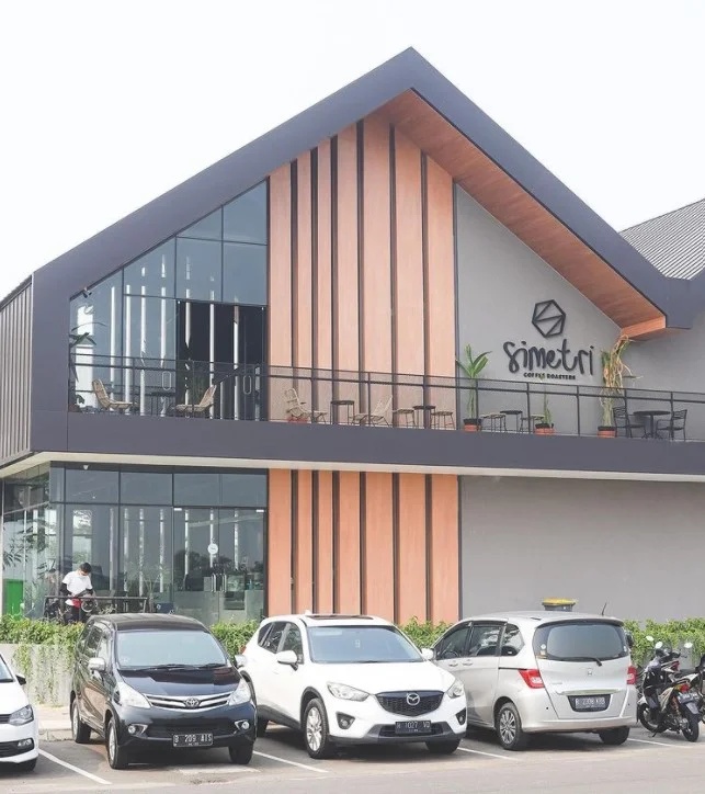 Quán cà phê đối xứng ở Bekasi